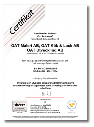 Certifikat-OAT-Gruppen-EQ-sv-2016-02-12 Certifikat-OAT-Gruppen-EQ-sv-2016-02-12